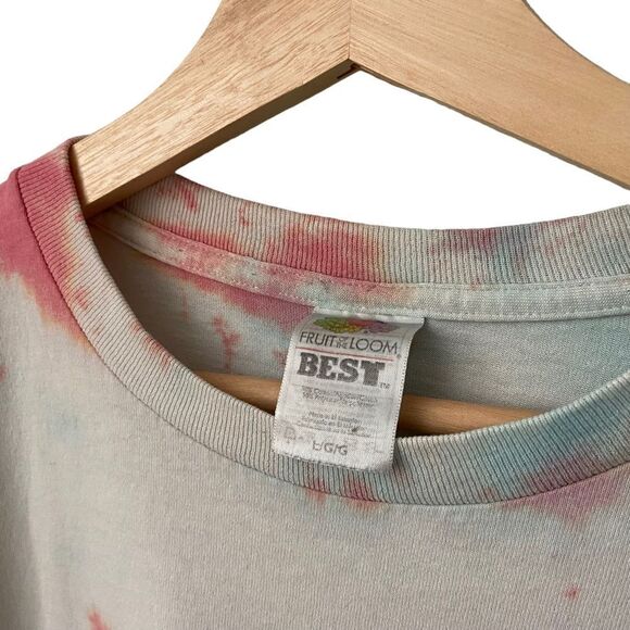 Rick Everett World Tour Tie Dye Crewneck Shirt in Size Large - Picture 8 of 9